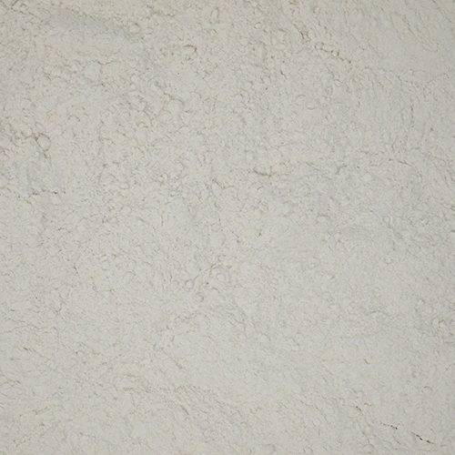 Brown rice flour: a smooth cream-coloured powder filling the frame