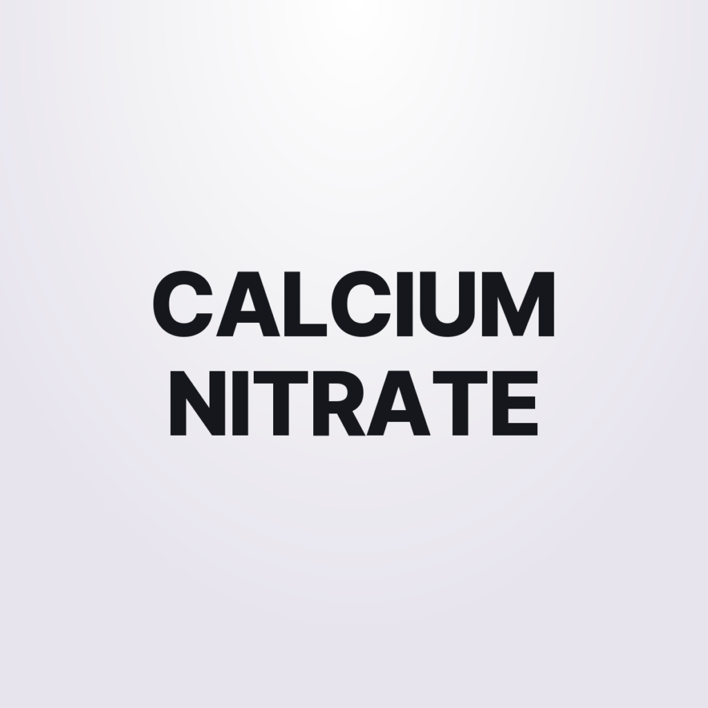 Calcium Nitrate