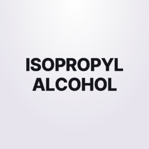 Isopropyl Alcohol